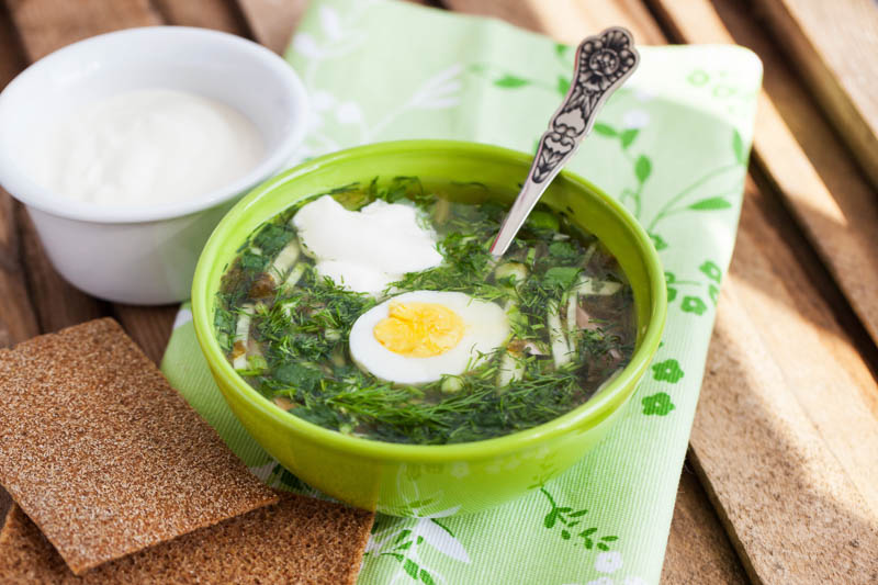 East Siberian cabbage soup